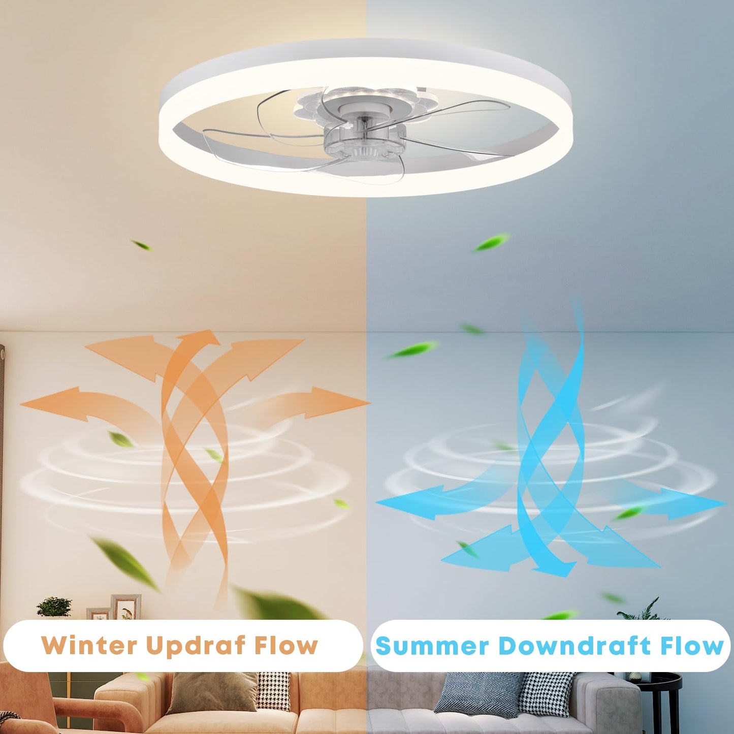 20" Ceiling Fan with Light