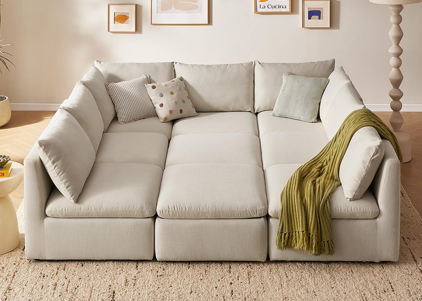 Mopio 6-Seater Modular Sofa Bed