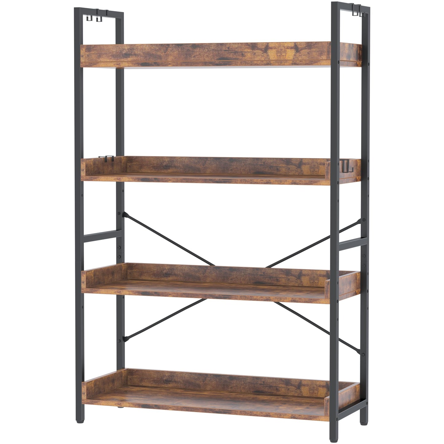 HCHQHS 6-Tier Bookcase