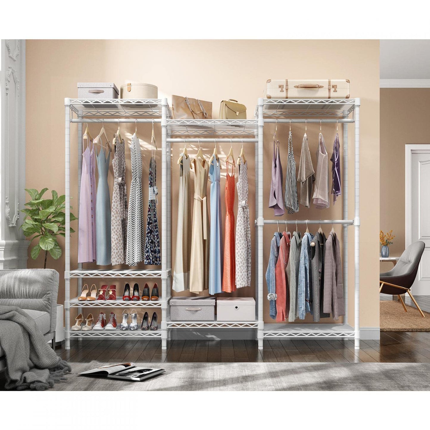 VIPEK V5 Heavy Duty Portable Clothes Rack