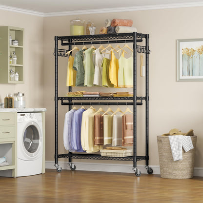 VIPEK R2 Rolling Clothes Rack with Wheels