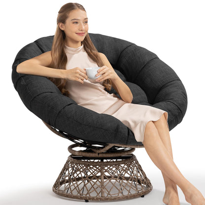 BME 40" Wicker Papasan Chair