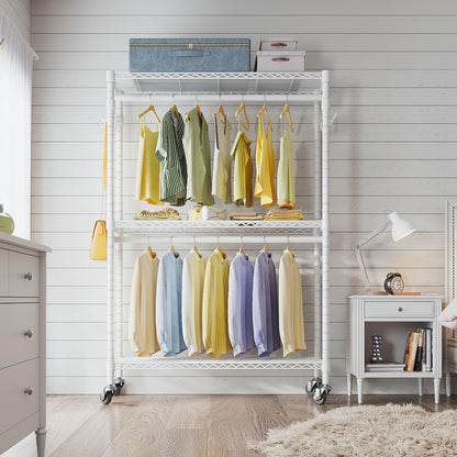 VIPEK R2 Rolling Clothes Rack with Wheels