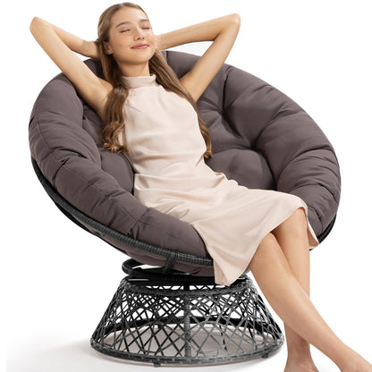 BME 40" Wicker Papasan Chair