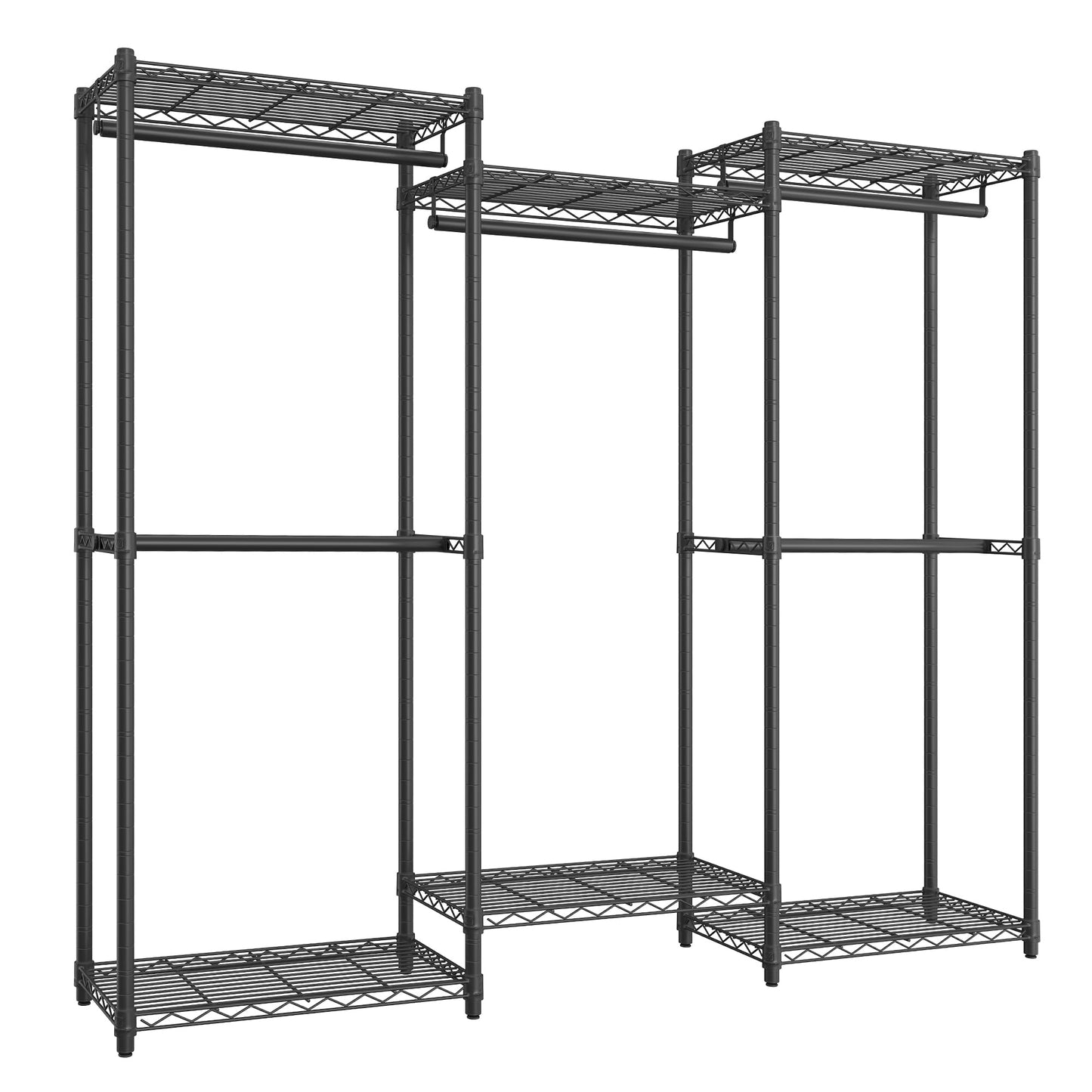 SONGMICS Heavy-Duty Portable Clothes Rack