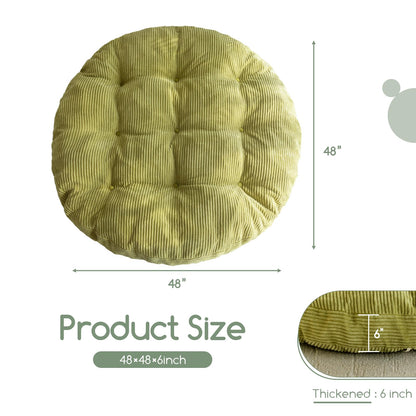 Papasan Chair Cushion 48" Green