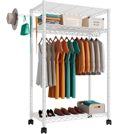 PUNION 7-Tier Portable Garment Rack