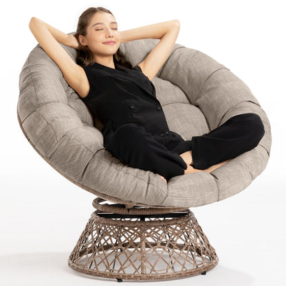 BME 40" Wicker Papasan Chair