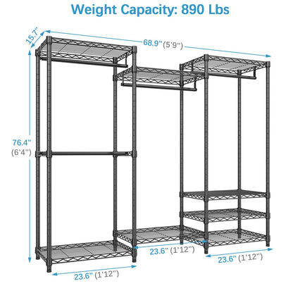 VIPEK V5 Heavy Duty Portable Clothes Rack