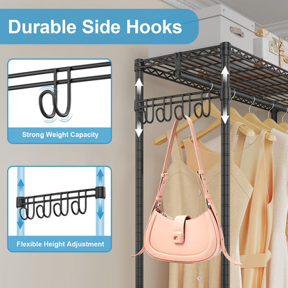 VIPEK R2 Rolling Clothes Rack with Wheels