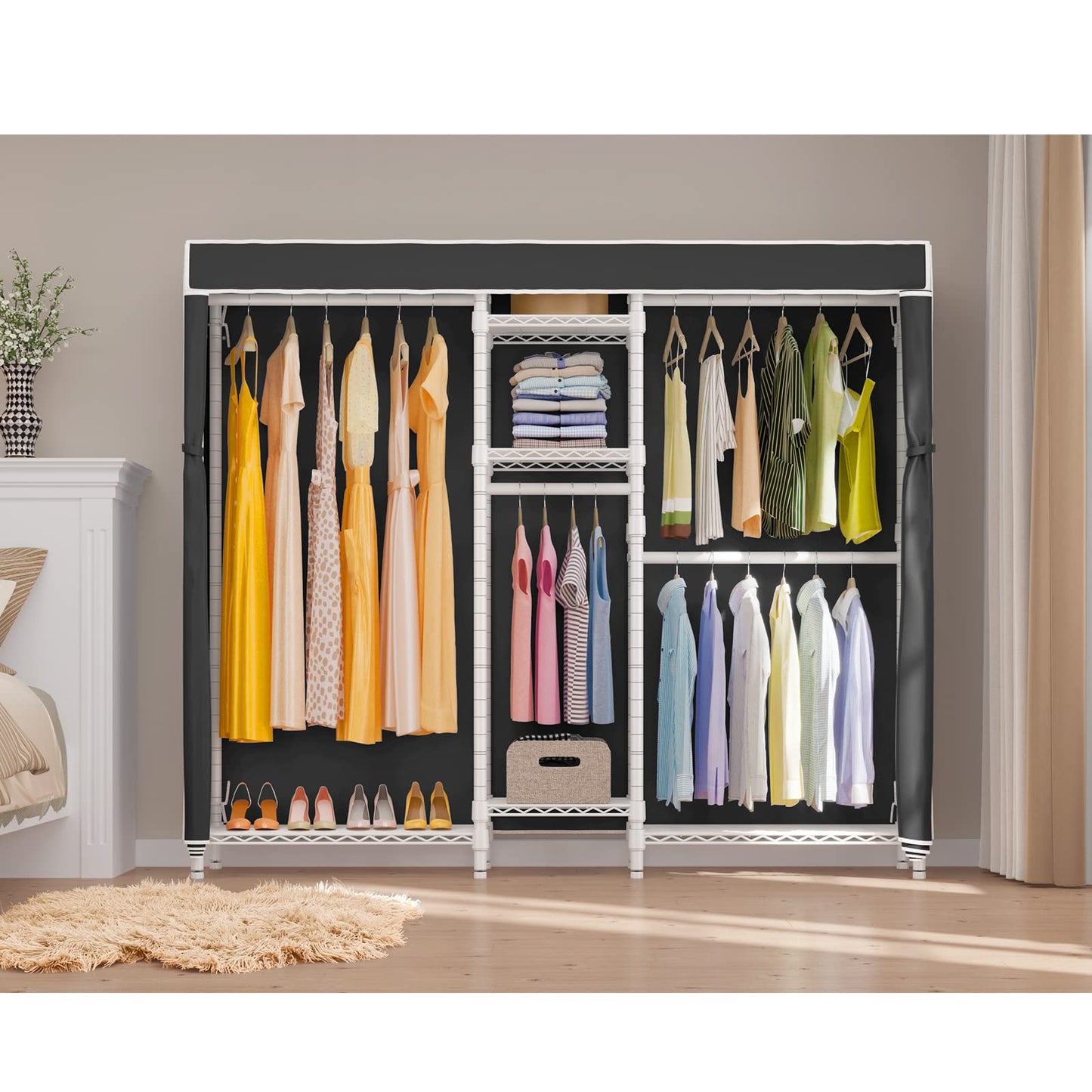 VIPEK 5-Tier Heavy Duty Garment Rack