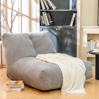 Bean Bag Chair for Adults (Grey)