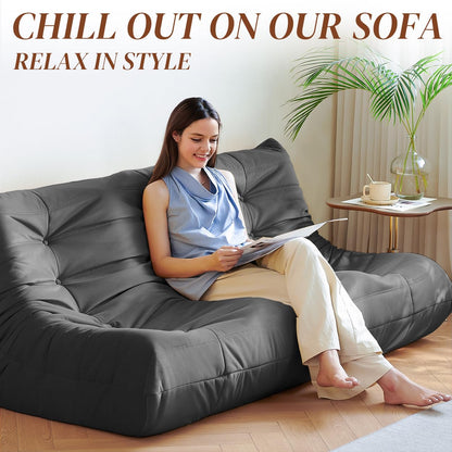 Dark Gray Bean Bag Chair