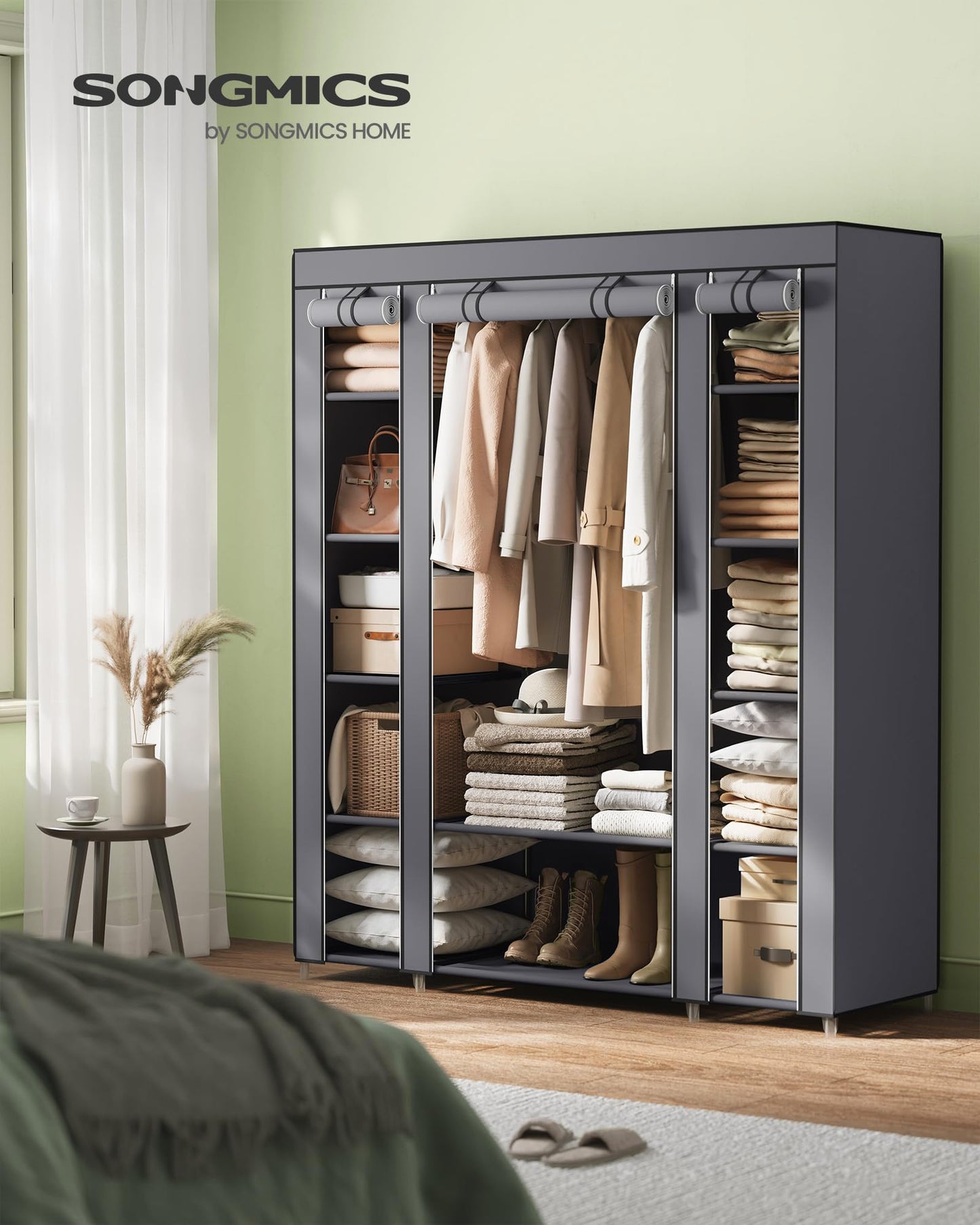 SONGMICS Portable Closet Wardrobe