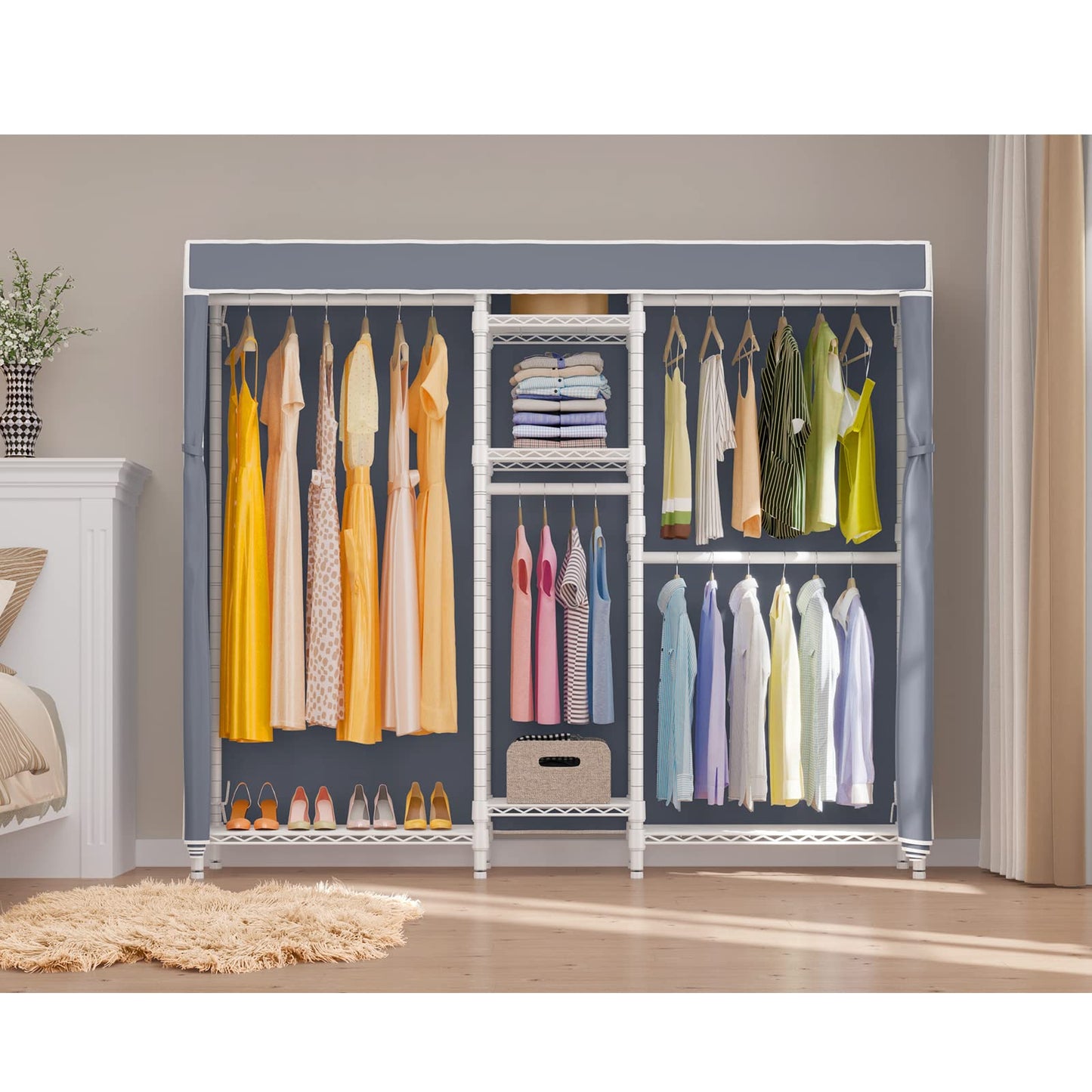 VIPEK 5-Tier Heavy Duty Garment Rack