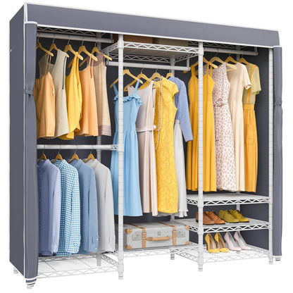 VIPEK V5C Heavy Duty Covered Clothes Rack