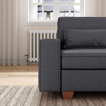 Modular Sofa with Storage – Grey