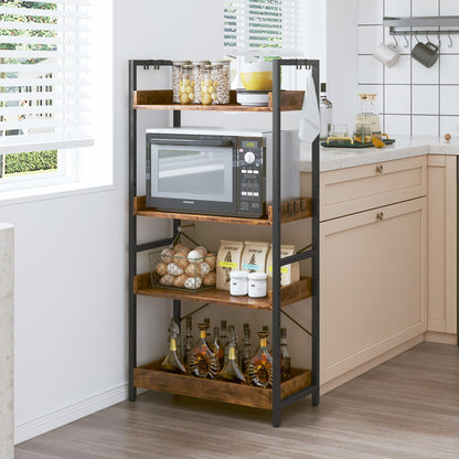 HCHQHS 6-Tier Bookcase