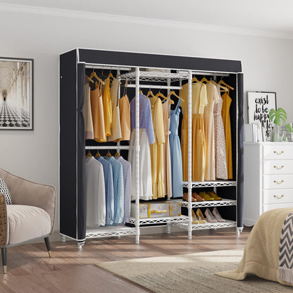 VIPEK V5C Heavy Duty Covered Clothes Rack