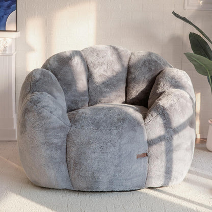 MAXYOYO Floral Bean Bag Chair – Beige