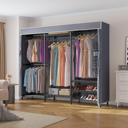 VIPEK V5C Heavy Duty Covered Clothes Rack