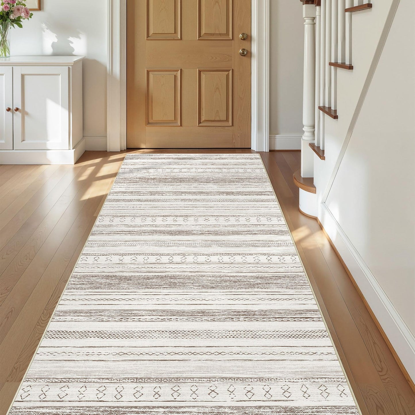Tortania 9x12 Rug – Boho Cream Brown