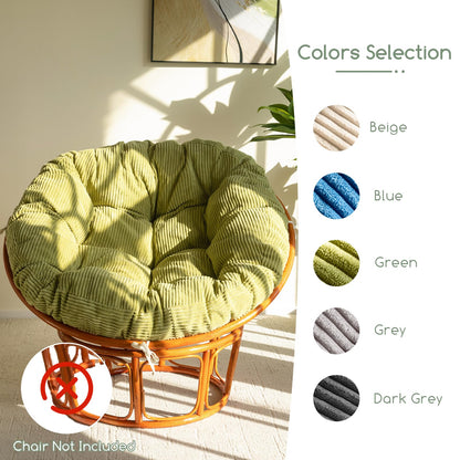 Papasan Chair Cushion 48" Green