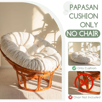 Papasan Chair Cushion 48" Green