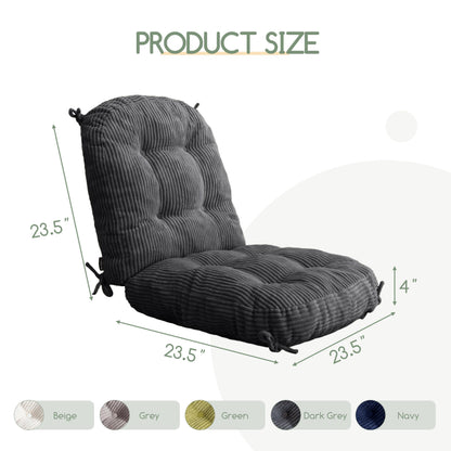 HIGOGOGO Papasan Cushion Grey