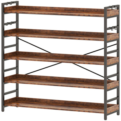 HCHQHS 6-Tier Bookcase