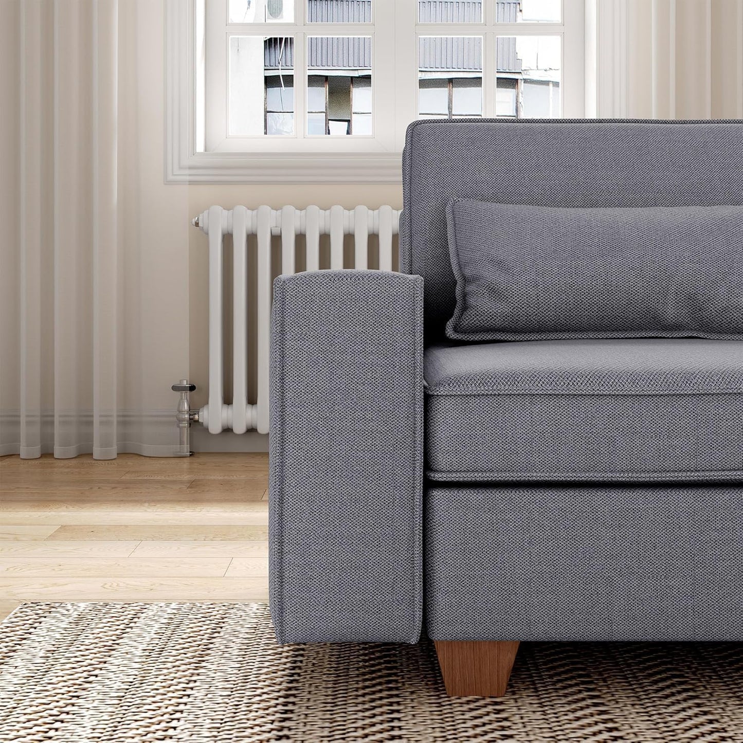 Modular Sofa with Storage – Grey
