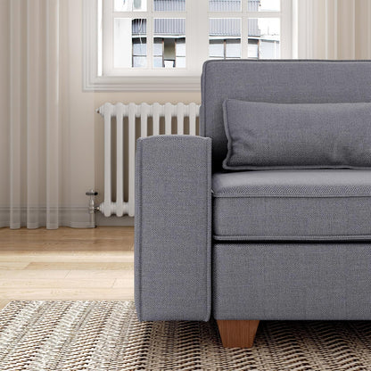 Modular Sofa with Storage – Grey