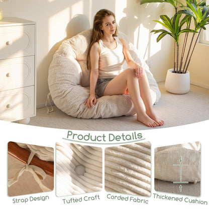 Papasan Chair Cushion 48" Green