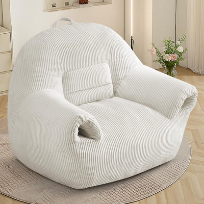 DAICO Bean Bag Chair White