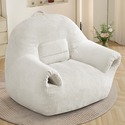DAICO Bean Bag Chair White