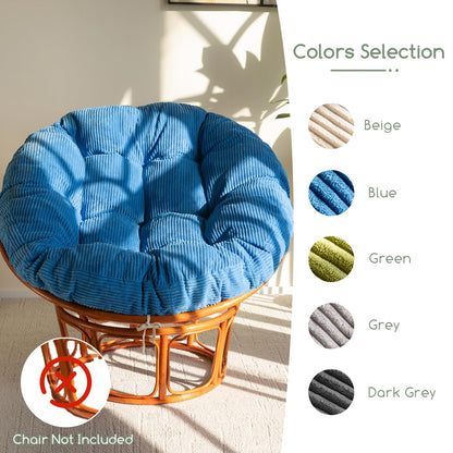 Papasan Chair Cushion 48" Green