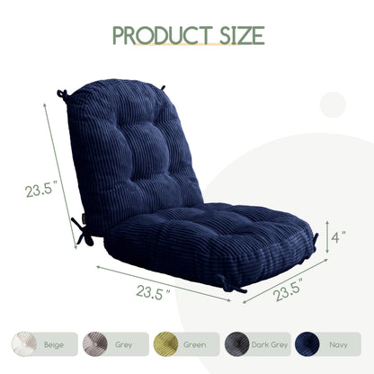 HIGOGOGO Papasan Cushion Grey