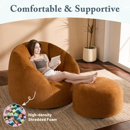 Giant Bean Bag Chair – Beige
