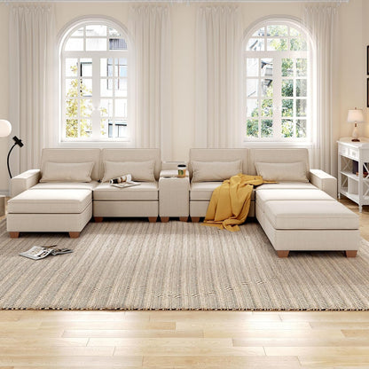 Modular Sofa with Storage – Grey