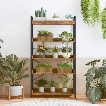 HCHQHS 6-Tier Bookcase