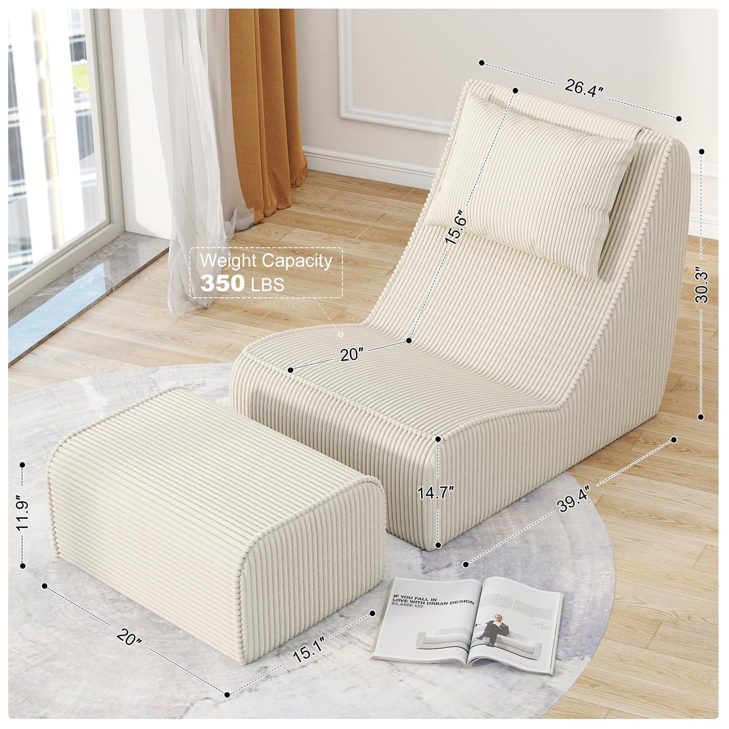 Mint Green Giant Bean Bag Chair
