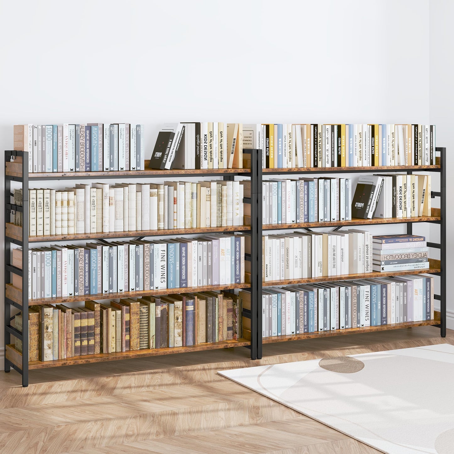 HCHQHS 6-Tier Bookcase
