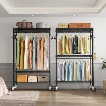 VIPEK R2 Rolling Clothes Rack with Wheels