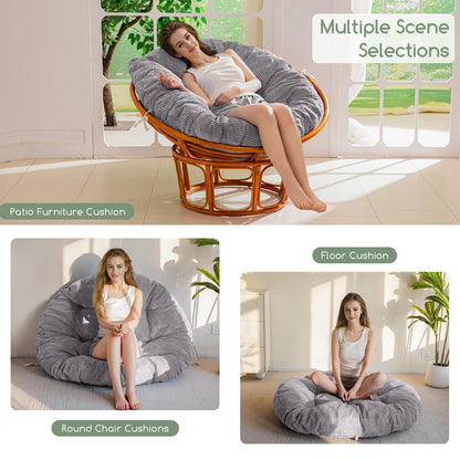 Papasan Chair Cushion 48" Green