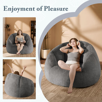 Giant Bean Bag Chair – Beige