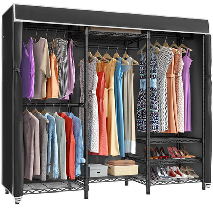 VIPEK V5C Heavy Duty Covered Clothes Rack