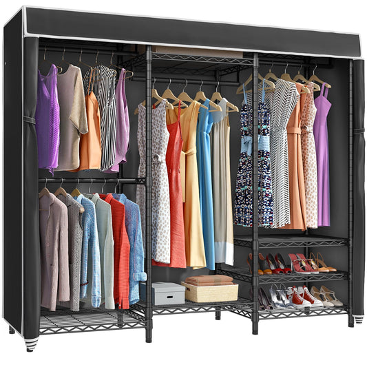 VIPEK V5C Heavy Duty Covered Clothes Rack