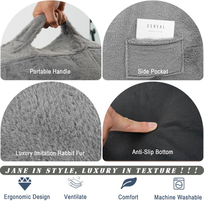 Large Bean Bag Chair with Pillow