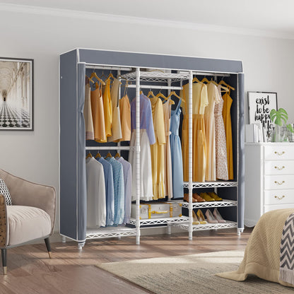 VIPEK V5C Heavy Duty Covered Clothes Rack