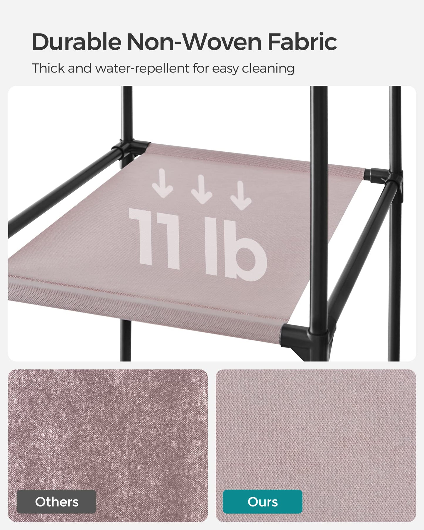 SONGMICS Portable Closet Wardrobe